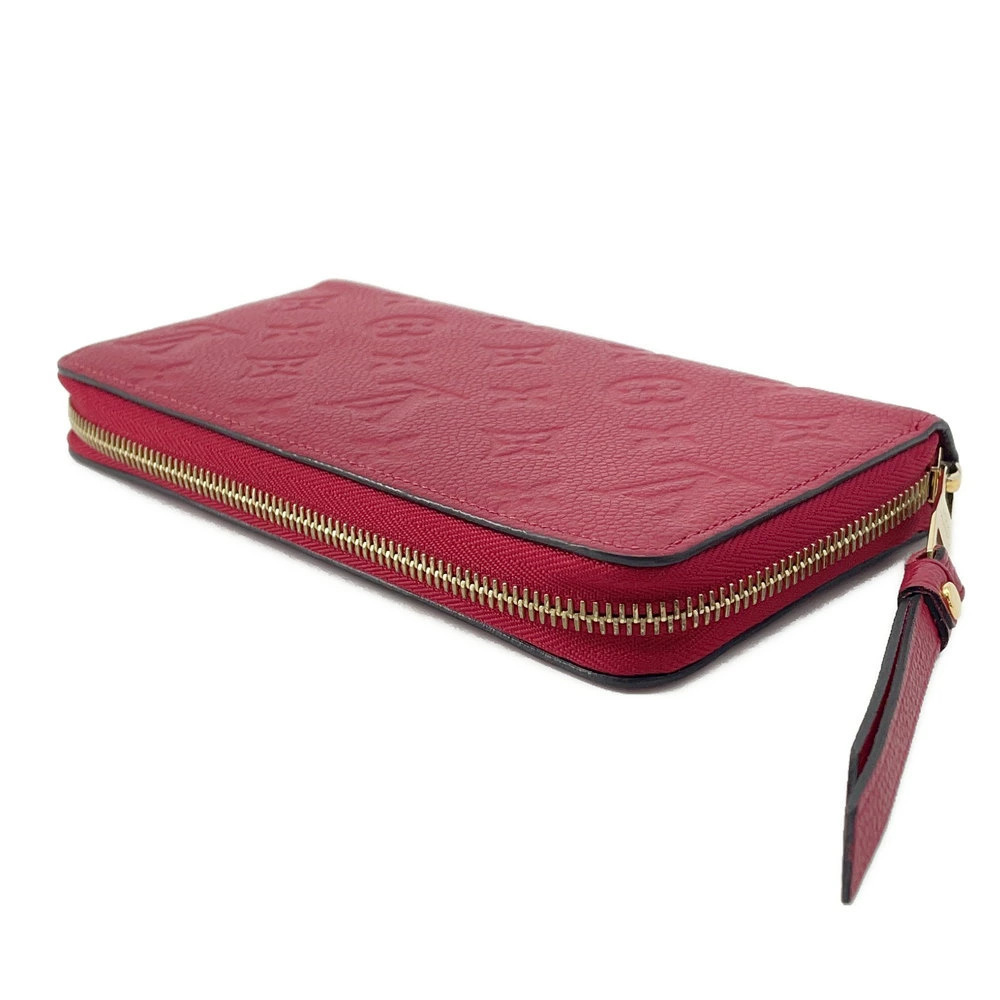 Louis Vuitton Monogram Zippy Wallet Empreinte Long Brown